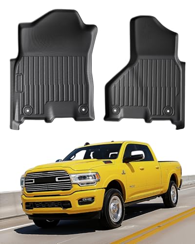 Tapis de sol pour Ram 2019-2025 fini la boue sur la moquette de votre Dodge