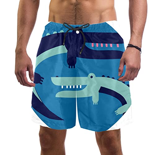 Short de plage crocodile JDEZ maillot de bain vacances mer