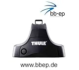 TÜV/GS - City-Crash-Norm Thule Premium Dachträger / Lastenträger für Seat Ibiza (Typ 6L) – 3 und 5 Türer Schrägheck ab Baujahr 2002 bis 2007 - Komplettsystem bestehend aus Thule Fußsatz 754, Kit 1266 und Stahltraversen 761 Abschließbar inkl. Schlosssatz 544