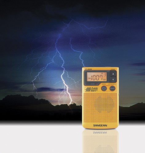 Sangean Dt-400W Am/Fm Digital Weather Alert Pocket Radio (Renewed) #TOP3