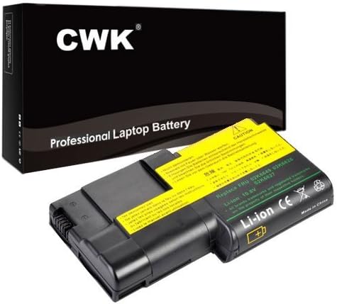 CWK New Replacement Laptop Notebook Battery for IBM ThinkPad T20 T21 T22 T23 T24 02K6626 02K6645 FRU 02K7030 02K7032 02K6649 02K7025 02K7026 02K6626 02K6627 02K6649 FRU 02K7030