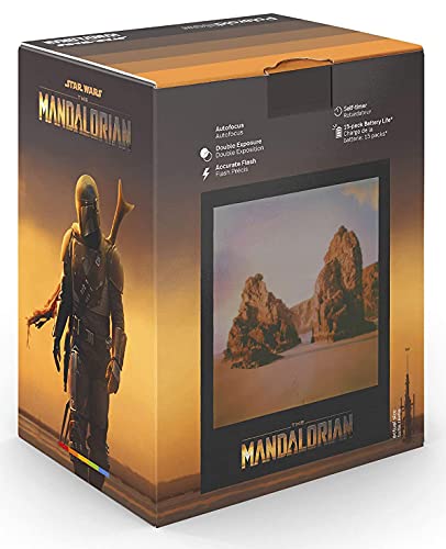 Câmera instantânea Polaroid Now i-Type Autofocus 9044 Star Wars The Mandalorian Edition