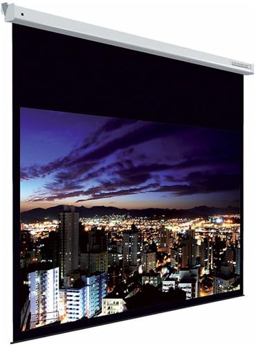 Lumene Embassy HD 200C - Pantalla de proyección motorizada 16/9 de 115 x 203 cm