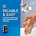 Scott Professional Essential High Capacity Manual Soap and Hand Sanitizer Dispenser (92145), 1.0 L Capacity, Black, Wall Mounted, Commercial Grade, 4.85