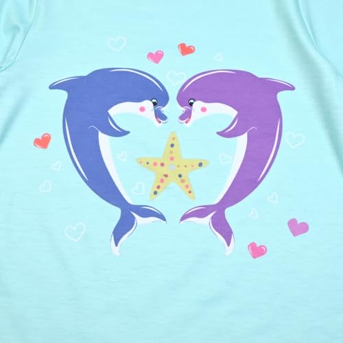 Jxstar Girls Pajamas Pjs Set Flutter Sleeve Sleepwear Kids Fall Winter Cotton Night Clothes4