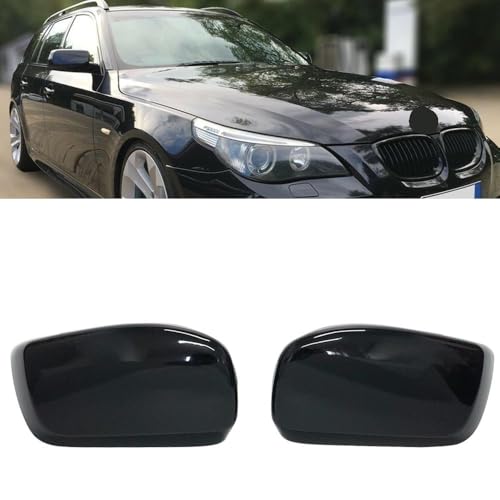 Coque de rétroviseur carbone pour BMW Série 5 E60 E61 look sport chic - 2