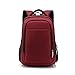 Produktbild FANDARE Schulrucksack Herren Damen 14 Zoll Laptop Rucksäcke mit USB Kopfhörerloch Daypack Teenager Reise Hochschule Schulranzen Schultasche Tagesrucksack Wasserdicht Polyester Rot