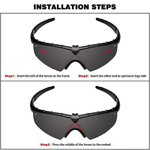 Image of Guarda TRUE POLARIZED Replacement Lenses for Oakley Si M Frame 2.0 OO9101 Sunglasses