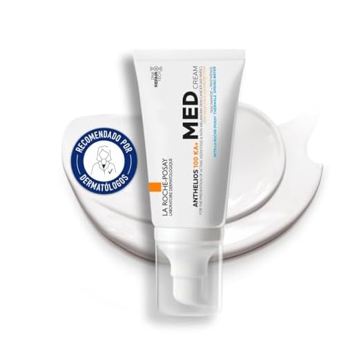 La Roche Posay, Anthelios 100 KA+ MED Crema Facial Hidratante con Protección Solar SPF50+, Piel Suave y Protegida, Con Niacinamida y Pantenol, Para Todo Tipo de Pieles, 50 ml