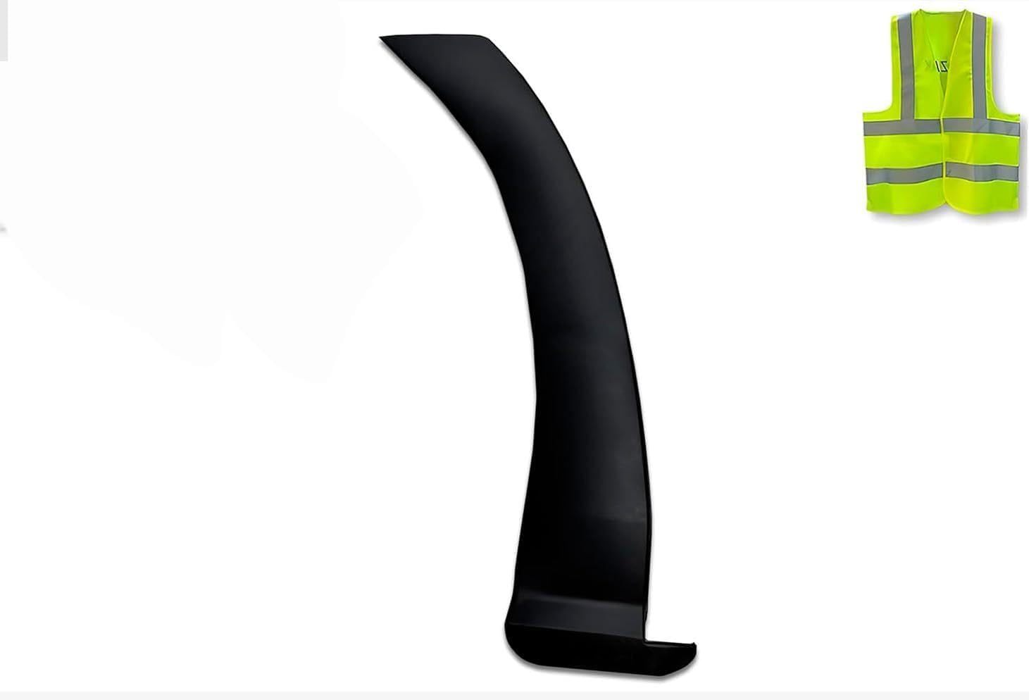 KOZAK Panel Extension Left Driver Side (L N46-6074) Compatible with Peterbilt 579 2022+ Includes Logo and Reflective Vest