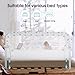 NUTIKAS Baby Bed Rail Guard for Crib - 58.9