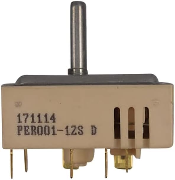 Switch Rotary Replacement for LG LDE4411ST LDE4413BD LDE4413ST LDE4415BD LDE4415ST LDE5415ST LRE4211ST LRE4213ST LRE4215BD LSE4611ST LSE4613BD LSE4613ST LSSE3026ST LSSE3029BD Range