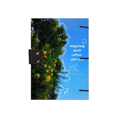 Image of Doodle Happiness Diary Notebook 7x5 Inch 160 Pages Unruled Journal for Notes