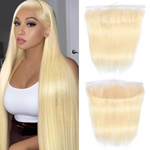 Isufer 613 Blonde Frontal Closure 13x4 Transparent Hd Lace Closure
