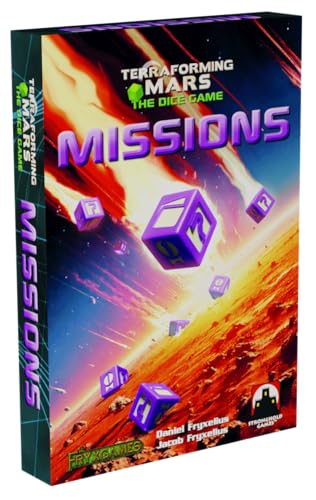 Stronghold Games Terraforming Mars: The Dice Game - Missions Expansion | New Missions, Purple...