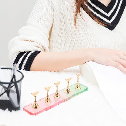 Soporte de Práctica para Uñas Acrílico con Base Gradiente miniatura 7