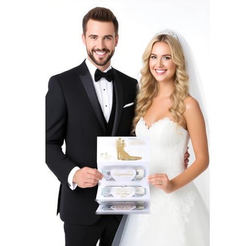 FOSDICK Geldgeschenk Hochzeit, Hochzeitsgeschenk Geld, Geldgeschenke zur Hochzeit, DIY Kreatives Falten Geldgeschenke hochzeit, Hochzeitsgeschenke für Brautpaar Geld, zur Besten Wünsche FOSDICK Geldgeschenk Hochzeit, Hochzeitsgeschenk Geld, Geldgeschenke zur Hochzeit, DIY Kreatives Falten Geldgeschenke hochzeit, Hochzeitsgeschenke für Brautpaar Geld, zur Besten Wünsche