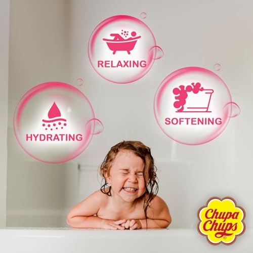 Chupa Chups Fizzing Bath Bomb - Refreshing Cherry Scent, Vegan & Natural with Essential Oils (165g) - Gentle, Safe, and Fun Bath Time Treat for Adults and Children Aged 3+ - Image 4