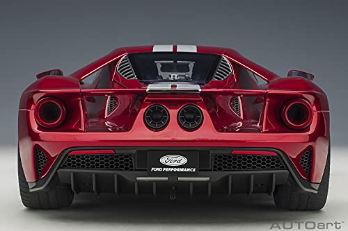 Modelo 2017 Ford GT 1:12 Rojo Líquido Metalizado miniatura 5