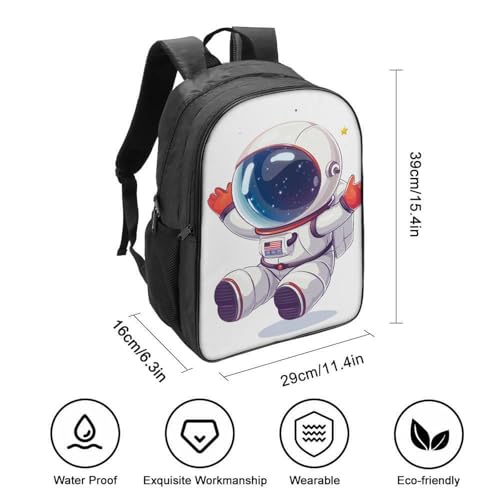 Sac d'école astronaute pour s'envoler vers la réussite sacs scolaires pour fille et fils de 40cm - 2