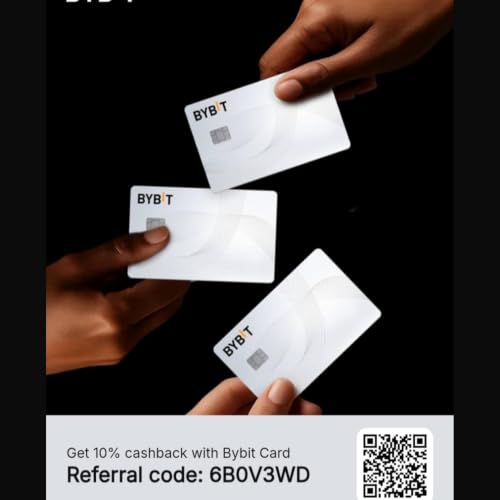 Bybit Card Referral Code "6B0V3WD" &ndash; Get 10% Cashback + 10 USDT Bonus cover art