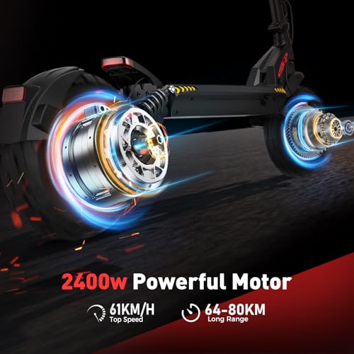 iScooter Electric Scooter Adults, 2000W/1000W Motor Up to