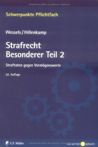 Strafrecht Besonderer Teil/2: Straftaten gegen Vermögenswerte