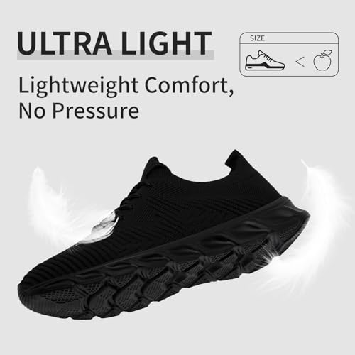 Image of Running Shoes for Men Non Slip Tennis Gym Sneakers Lightweight Breathable Mesh Athletic Shoe Comfortable Casual Workout Walking Shoe for Outdoor Travel Work and Daily Use