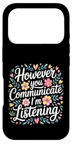 However You Communicate I'm Listening ���꒮�o�m - �X�}�z�P�[�X iPhone 17 Pro �p