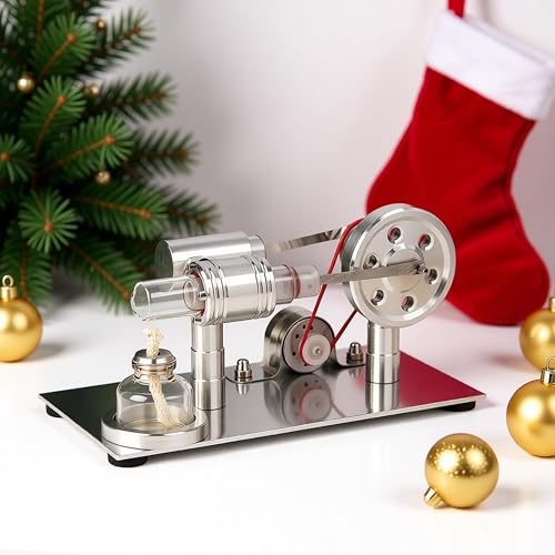 Mini Moteur Stirling à Air Chaud Modèle Générateur Moteur Puissance Vapeur Jouet Éducatif – acheter aux petits prix dans la boutique en ligne