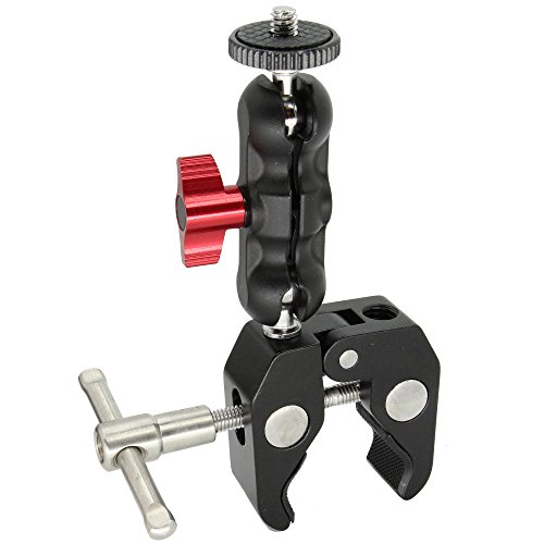 Clamp Mount withg Mini 360 degree swivel 1/4