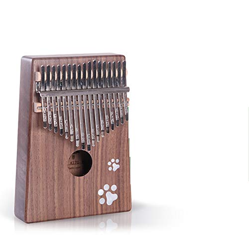 WYKDL 17 Clé Kalimba Pouce Piano en Acajou Massif Bois Body Finger Piano avec Tune Sac Marteau Carry ramassage… - Les Beatles, Paul McCartney, John Lennon, RIngo Starr, George Harrison WYKDL 17 Clé Kalimba Pouce Piano en Acajou Massif Bois Body Finger Piano avec Tune Sac Marteau Carry ramassage…