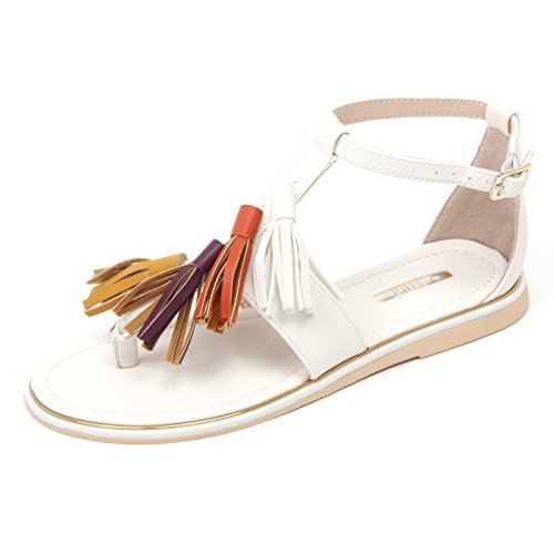 Shoe sandal woman Gaudi C6890 | Sandalo basso donna nu-pieds ivoire