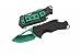 Green Ballistics Stainless Steel Blade ABS Handle 3.75 inch EDC Pocket Folding Knife