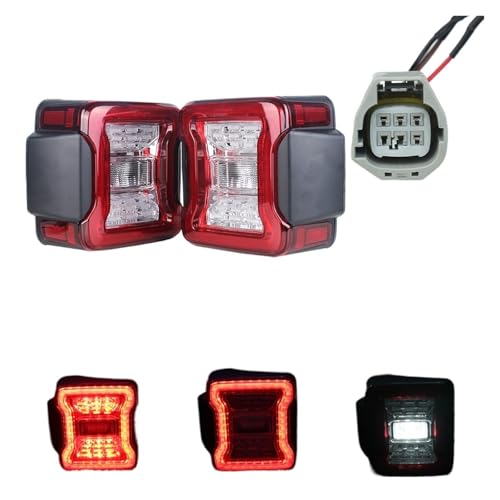 Feu arrière LED Jeep Wrangler JK 2007-2018 bloc optique frein de recul jour