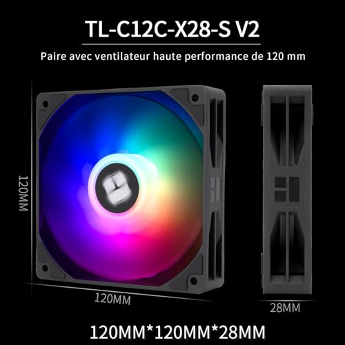 Ventilateur CPU Peerless Assassin 120 Digital pour jouer en silence sur PC gamer AMD et Intel