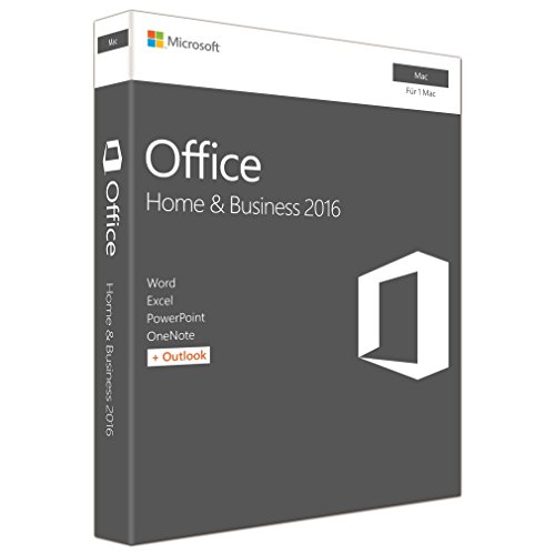 MICROSOFT Office Home and Business 2016 ESD (Clave Digital) para Mac (Word, Excel, POWERPOINT, ONENOTE, Outlook). para 1 Mac. Licencia Perpetua Precio LIQUIDACION