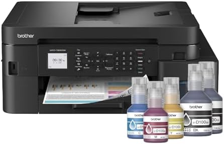 Brother Impresora Multifuncional 4 en 1 Inyección de Tinta Contin...