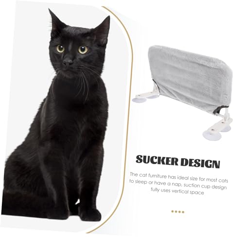 GANAZONO rede de gato cama de gato suspensa cama de gato janela redes assento do banco prateleiras f