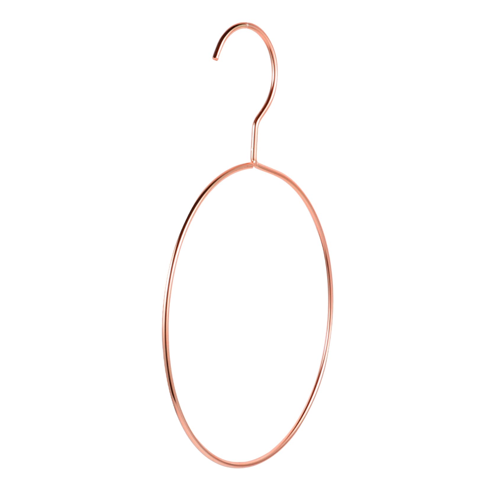 SOLUSTRE Stainless Steel Round Tie Hanger for Scarves and Belts Space Saving Closet Organizer with Smooth Finish for Home Use Stylish Design