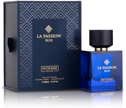 La Passion for Men EDP - Eau De Parfum 100ml(3.4 oz) I Lemon, Orange, Mandarin, Lavandin, Green Apple, Melon, Sage, Cinnamon, Coriander, Cardamom, Pepper, Freesia, Ginger, Nutmeg, Jasmine, Patchouli, Amber, Musk, Vetiver, Sandalwood, Labdanum, Cedar | Perfume, Perfumes for men, Men's fragrances, Fragrance, Men's eau de parfum | by Intense Elite