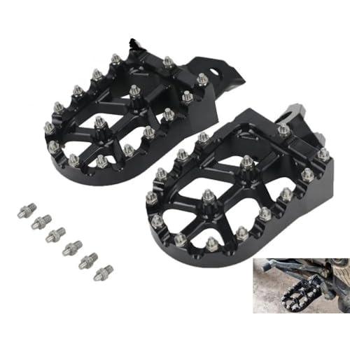 Pédales moto anti-glisse pour DRZ125L 2012-2022 repose-pieds sûrs