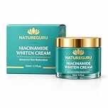 NATUREGURU Niacinamide Face Cream 50ml – Brightening Moisturiser for Dark Spots & Uneven Skin Tone – Hydrating Daily Cream for Radiant, Smooth & Healthy-Looking Skin (All Skin Types)