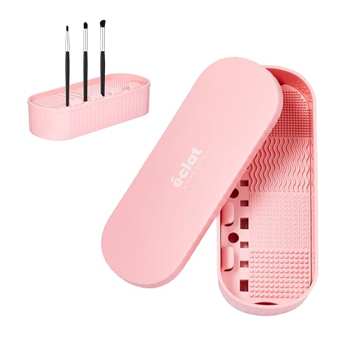 Tapis de nettoyage pinceaux maquillage séchage air libre étui rangement