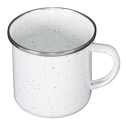 STANSPORT 11220-03 Deluxe conjunto de talheres esmaltados de 24 peças (branco)