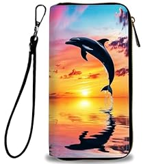 Ocean Dolphin Sunset