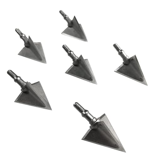 Jianzd Archery Broadheads 100 Grain Fixed Blades Stainless Steel X3 Hunting Broadheads For Crossbow Recurve Bow And Compound Bow #TOP4