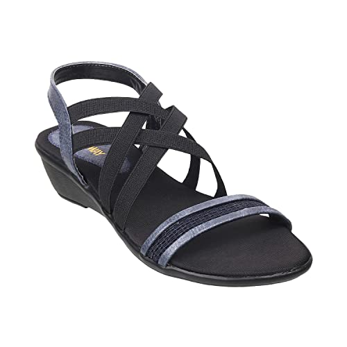 Walkway Womens Synthetic Blue Sandals (Size (5 UK (38 EU))