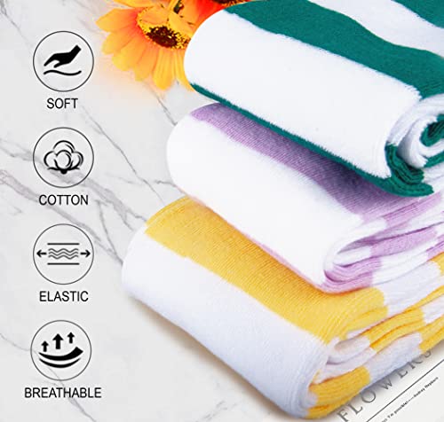 Striped Knee High Socks Over Knee High Striped Stocking for Wearing Cosplay4