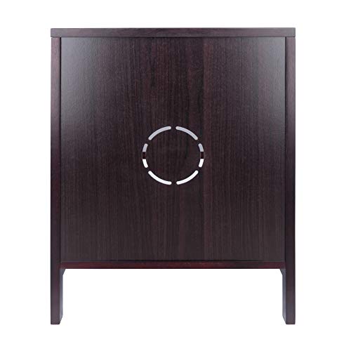 Winsome Haley Shelf, Espresso #TOP5